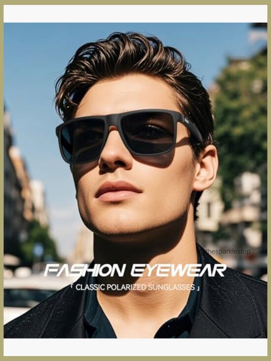 Polarized Sunglasses with TR90 Frame, UV400 Protection, Universal Fit main image 4